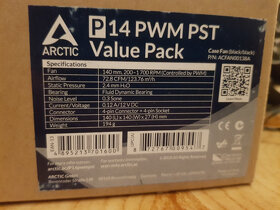 Arctic P14 PWM PST Value pack (5ks), 140mm - 4