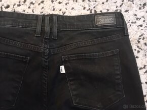 Z USA, černé džíny Levi Strauss & Co legging, vel. S - 4