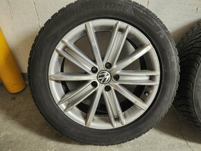 Kola orig vw 7J18 ET43 + Blizzak 235/50R18 - 4