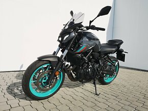 Yamaha MT07 r.v.07/2022, 1.majitel, nové v ČR,pouze 5.144 km - 4