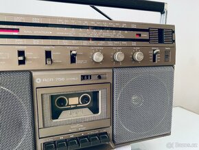 Radiomagnetofon/boombox Saba RCR 756, rok 1980 - 4