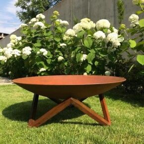 Corten ohniště ocel 70 cm. - 4