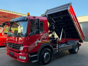 MERCEDES-BENZ ATEGO 1324 SKLÁPĚČ S3 HYDRAULICKÁ RUKA HIAB - 4