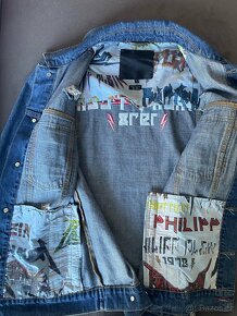 Prodám Philipp Plein Jeans Jacket s krystal lebkou na zádech - 4