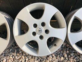 5x114,3 R16 originál hliníkové disky Nissan - ET 40 - 4