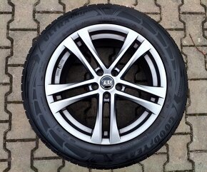 Alu kola Ford Kuga 5x108 R18 KRÁSNÁ ZIMNÍ SADA - 4