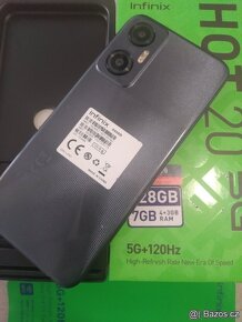 Infinix Hot 20 5G Dual 6.5" 8/128 + 256GB + EXTRA BALENÍ - 4