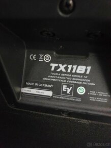 Electro-Voice TX1181 18" 2X Subwoofer PRODÁM. - 4