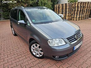 VW Touran 2.0 TDI 103kW,Xenon,Highline,Tažné,Serviska,Digi.k - 4