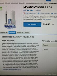 3x Náhradní Kartáčky Philips Sonicare A Nevadent - 4