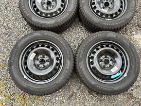 Zimní plechové disky VW 5x112 6,5J ET41 215/60 R16 2 - 4