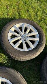 Original ALU Volkswagen disky Passat 6,5JX16 ET41 - 4