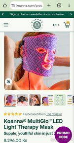 NOVÁ Koanna LED maska Multiglow Light Therapy - 4