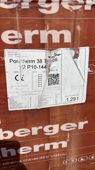 Cihly Porotherm 38 TB Profi 1/2 poloviční - 4