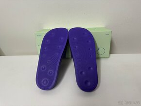 Off-White Off Stamp Slide Violet Black - 4