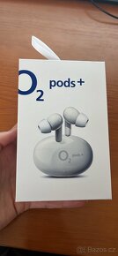 Nová, nerozbalená sluchátka O2 Pods + - 4