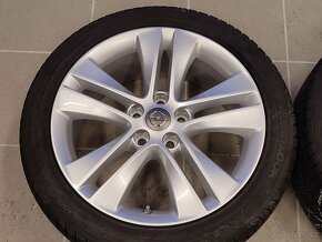 Zánovní ALU kola OPEL 18" 5x115 ET46 zimní pneu 235/45/18 - 4