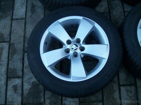 Alu zimní kola Octavia I RS Barum 16" 80% - 4