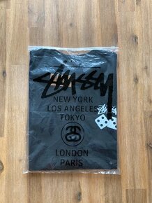 Stüssy Dice tričko černé velikost L - 4