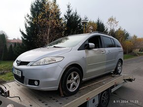 Mazda 5 1.8 /85 kw benzín na díly , motor nekouří - 4