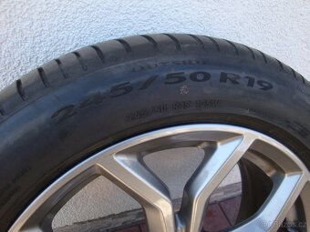 Alu kola letní pneu BMW G01 G02 X3 X4 PIRELLI 7mm 2021r - 4