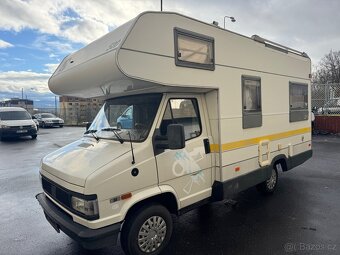 Obytný Fiat Ducato Knaus 520- krásný stav Nová STK+SPZ - 4