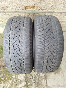 Zimní pneu 225/55/17 2 x Dunlop + 2 x Falken - 4