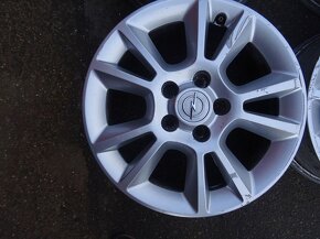 Alu disky originál Opel 16", 5x110, ET 44, šíře disku 6J - 4