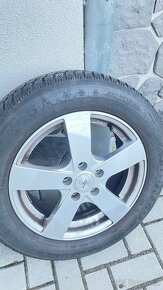 ALU KOLA DEZENT 6,5x16 ET50 5x108 DUNLOP WINTER  205x60 - 4