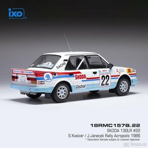 Modely Škoda Rallye 130 a Felicia Kit Car 1:18 IXO - 4