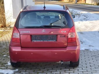 Citroen C2 1.4 Exclusive, jen 89.000 km, servis Citroen - 4