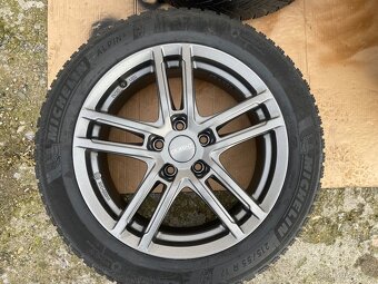 Alu kola r17’’5x112.pneu 215/55/17. Škoda,Vw,Audi,Seat. - 4