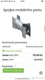 Stavební plot 3500x2000 oka 10x26,včetně přísl. - 4