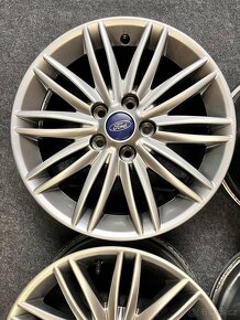 5x108 R16 originál alu disky Ford + senzor - 4