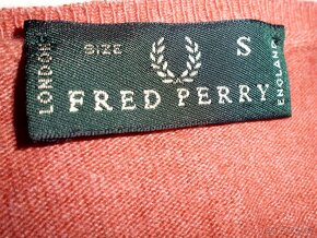 Fred Perry pánsky sveter lososovo hnedý  M-S - 4