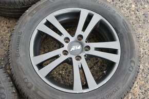 alu kola PLW R16 VW Audi Skoda MB Seat 5x112 s pneu - 4