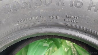 Continental 4 ks PNEU za 4.000,- LETNÍ 205/60 R16 92H - 4