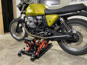 Výfuky na Cafe Racer/chooper a Moto Guzzi V7 - 4