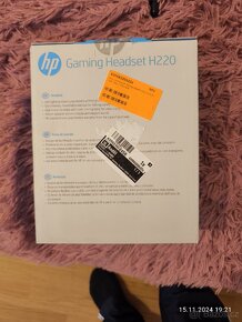 Sluchátka HP Gaming headset H220 - 4