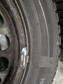 ♦️Plechová sada 5x112 pneu Hankook 5mm ET42 - 4