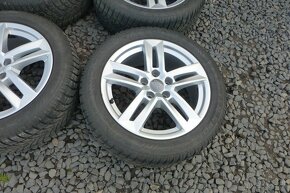 4ks orig.alu disků Audi,7Jx17,ET42+zimní 225/50/17 Dunlop - 4