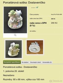 Porcelánová soška - 4