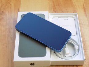 APPLE iPhone 13 mini 256GB Blue - ZÁRUKA - TOP STAV-100%bat - 4