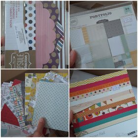 Papíry s potiskem na scrapbooking, cardmaking - 4