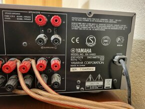 Prodám Yamaha reciever, repro aq labrador a mikrostream - 4