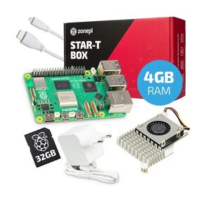 Raspberry Pi 5 (8GB RAM) + chladič + 32GB microSD... - 4