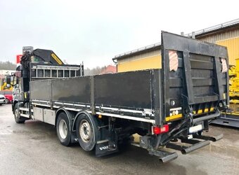 Volvo FM - 6x2 - Valník + HR-PALFINGER PK 42002 SHG – EURO 5 - 4