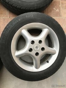 Alu kola 15” 5x112 a letní pneu 195/65/R15 - 4