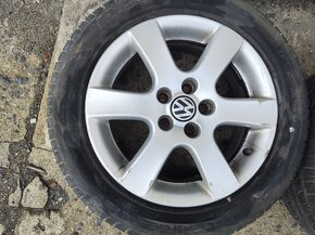 15"alu sada disků Charade 5x100 origo Polo Fox Fabia Ibiza - 4