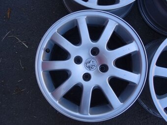 Alu disky origo Peugeot, 16", 4x108, ET 28 , šířka 6,5J - 4